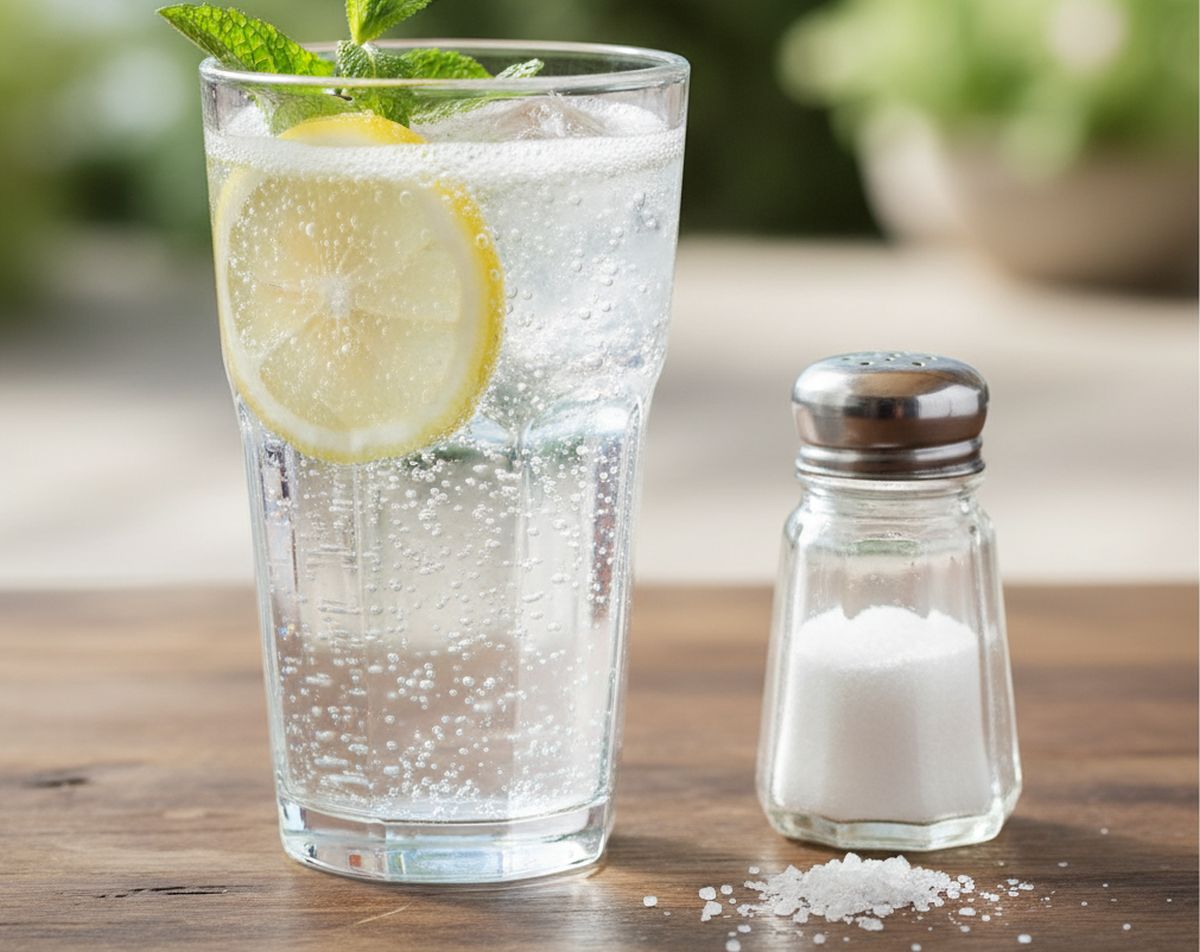 Eau gazeuse la moins salée