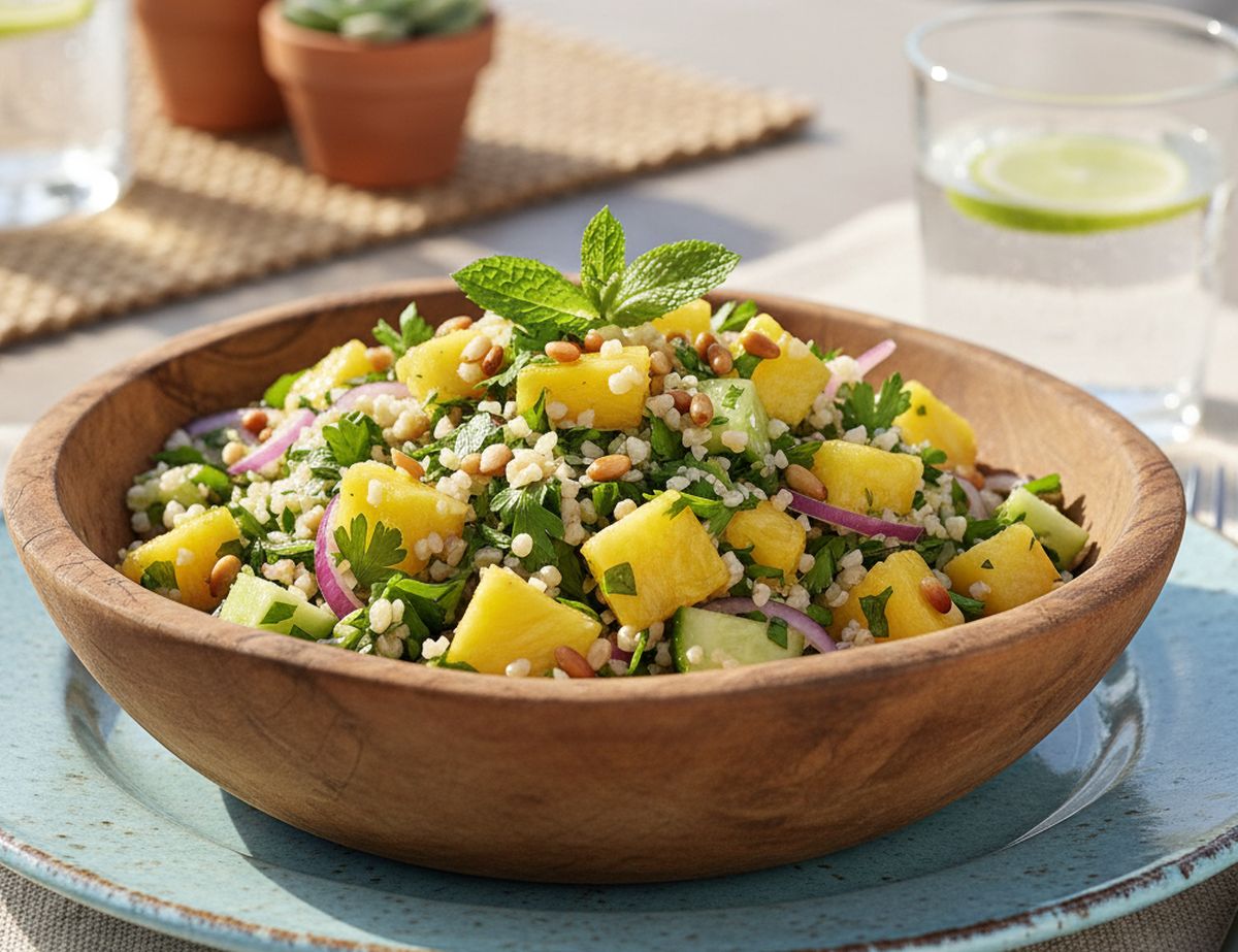 Recette taboulé à l'ananas une salade fraîche et exotique