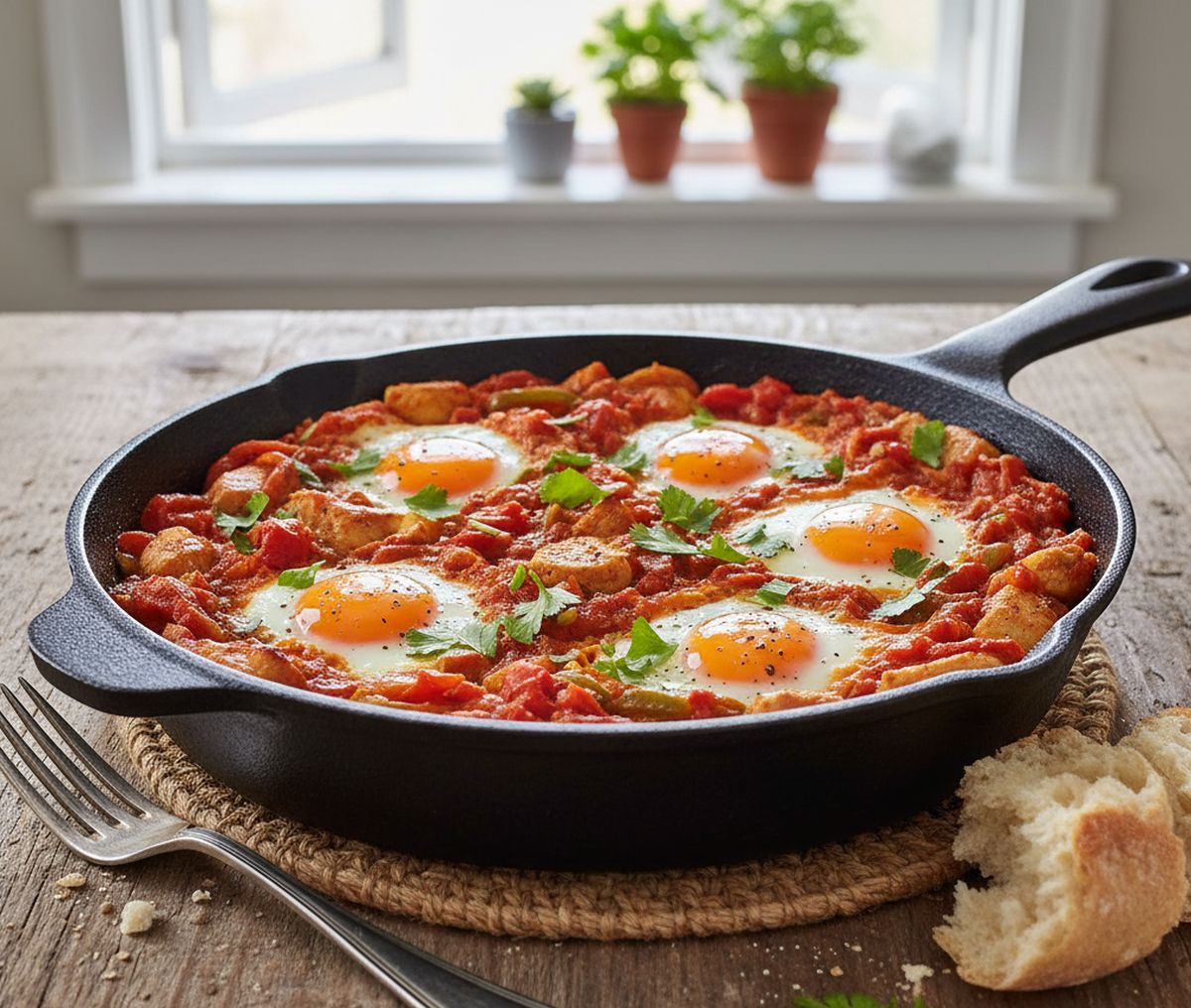 Tchoutchouka Au Poulet