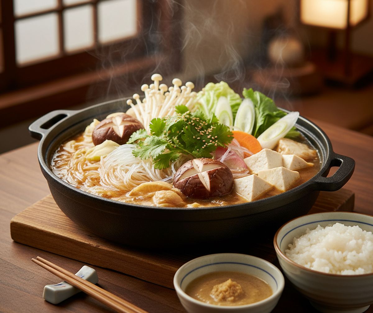 sukiyaki végétarien
