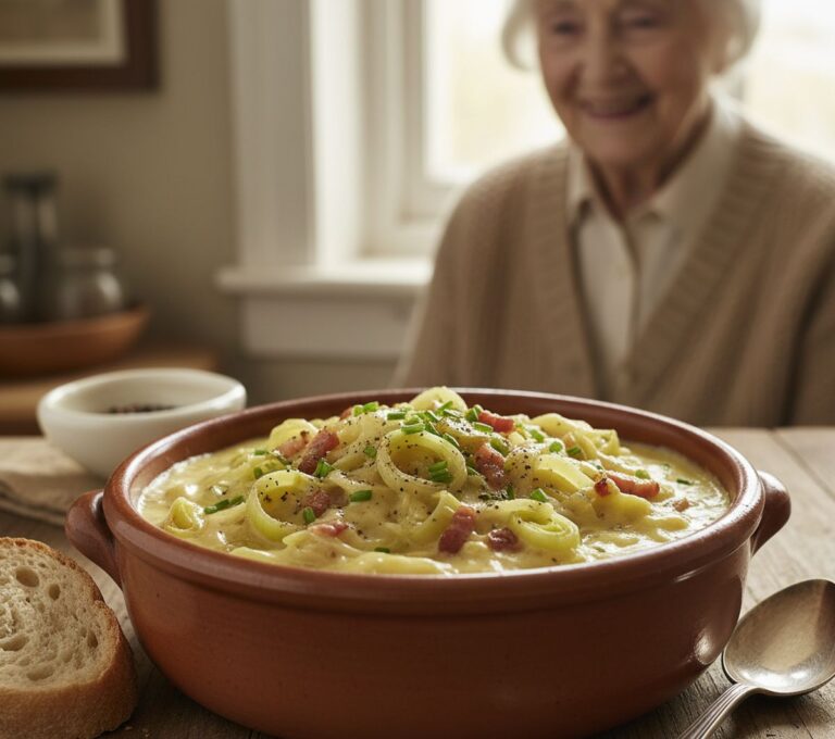 Fondue de poireaux de ma grand-mère : recette traditionnelle pour un plat réconfortant