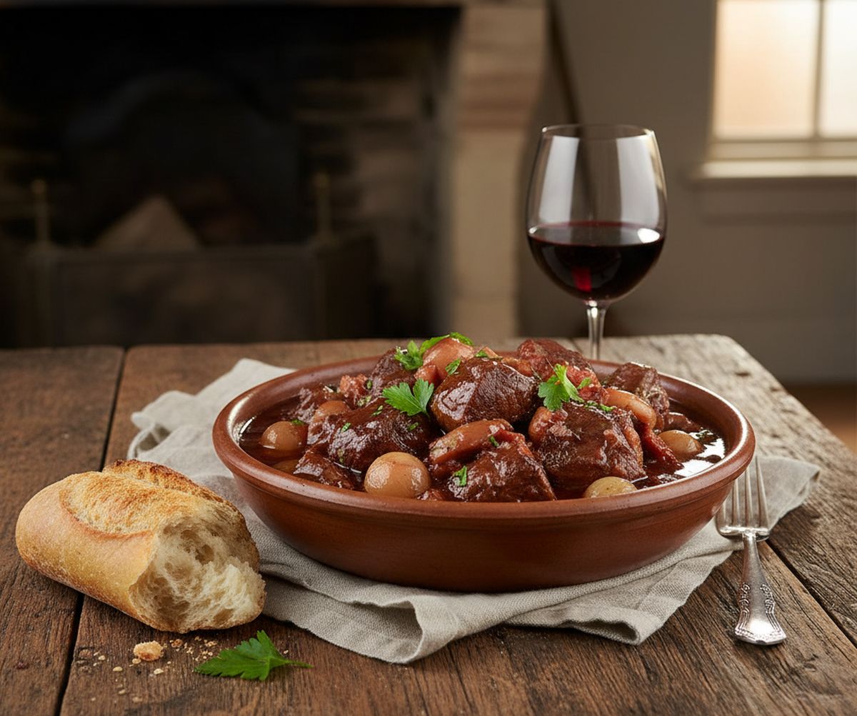 boeuf bourguignon recette de grand-mère sans vin