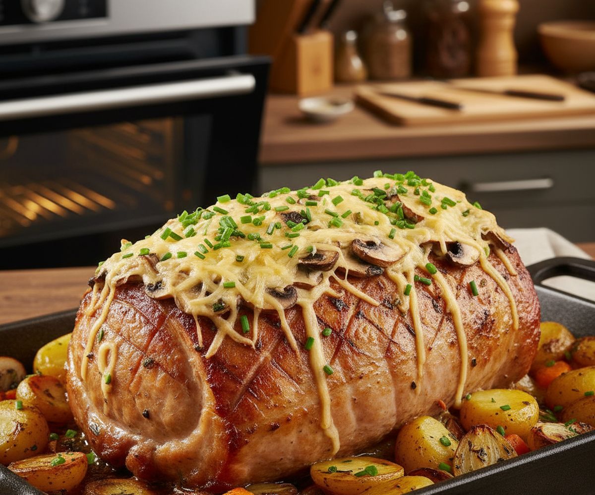 rôti de porc orloff au four 1 kg