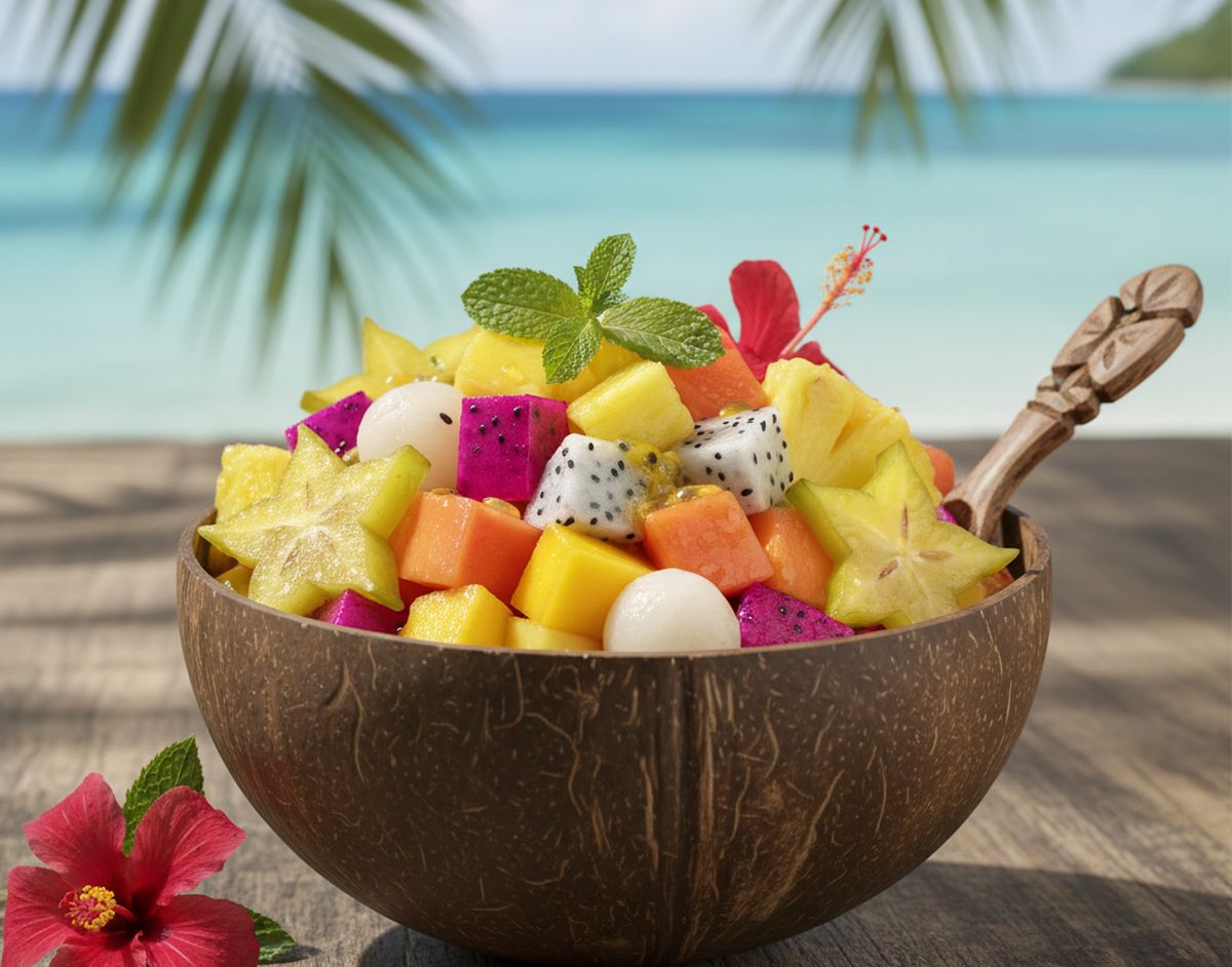 Dessert léger après repas lourd