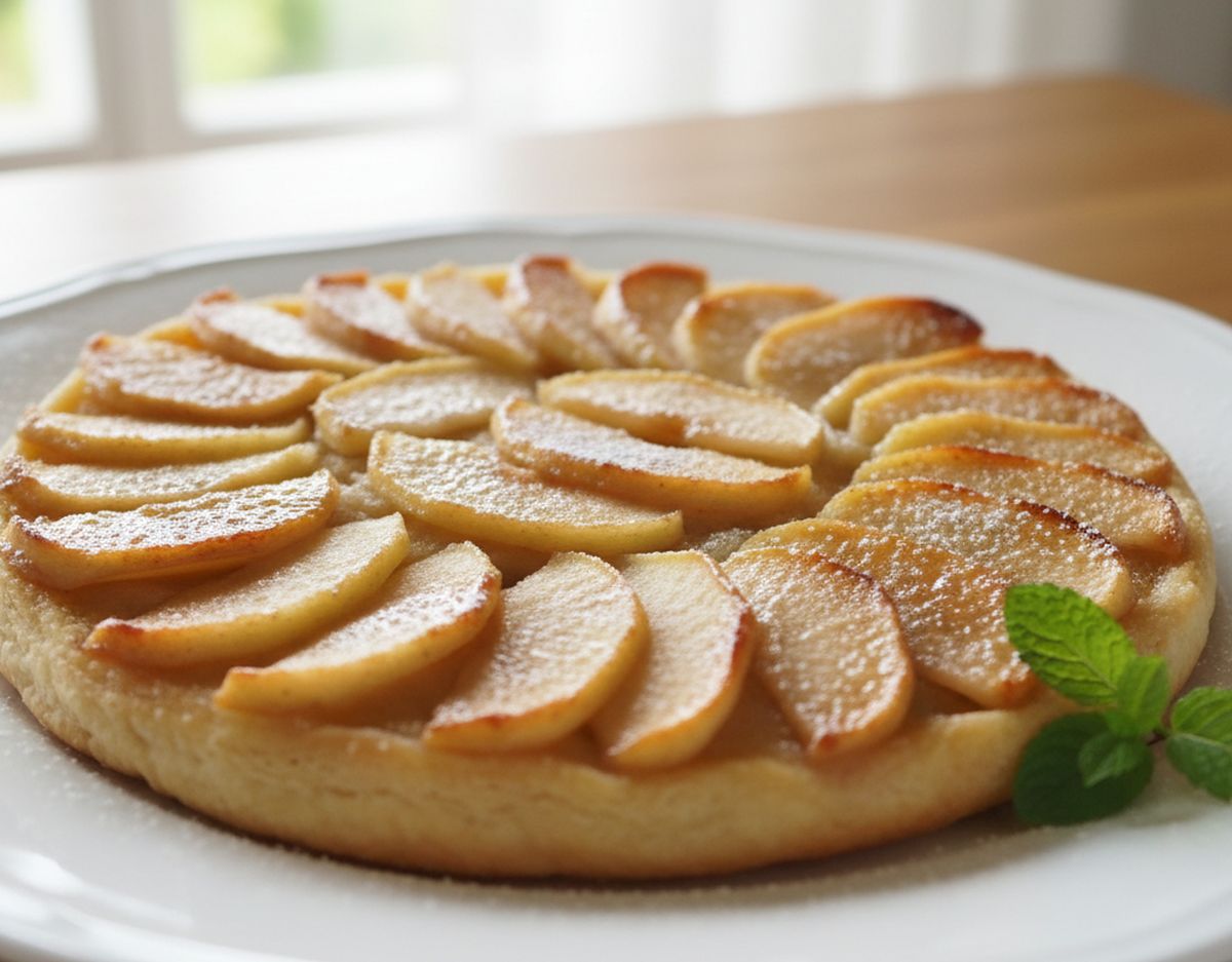 Tarte tatin aux pommes légère recette facile et allégée