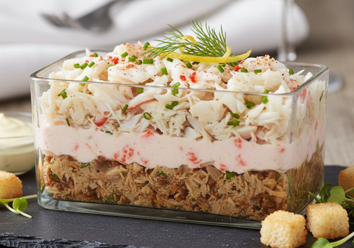 Terrine de crabe : recette simple pour une entrée raffinée