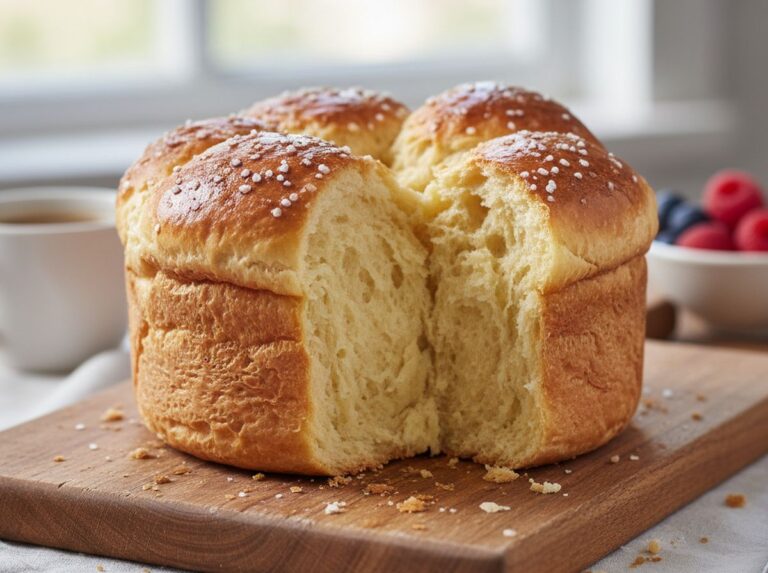Recette de brioche butchy légère : moelleuse sans beurre