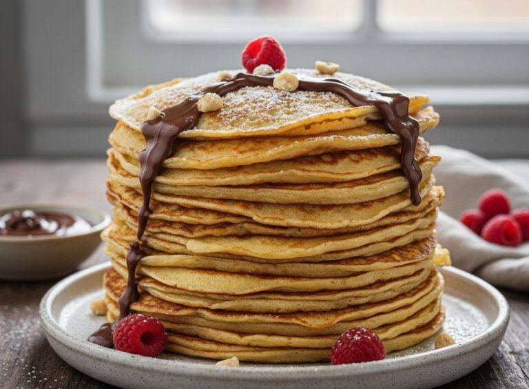Recette de pâte à crêpes pour 6 personnes : Moelleuse et inratable