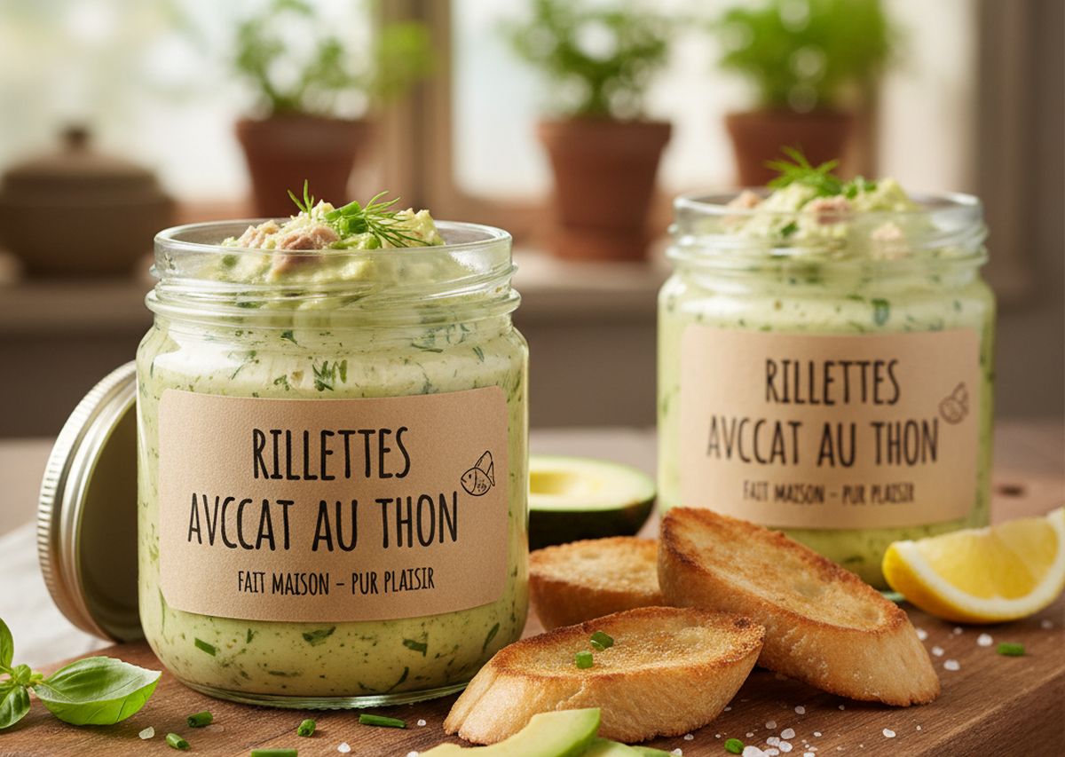 Recette de rillettes légères d’avocat au thon simple et délicieuse