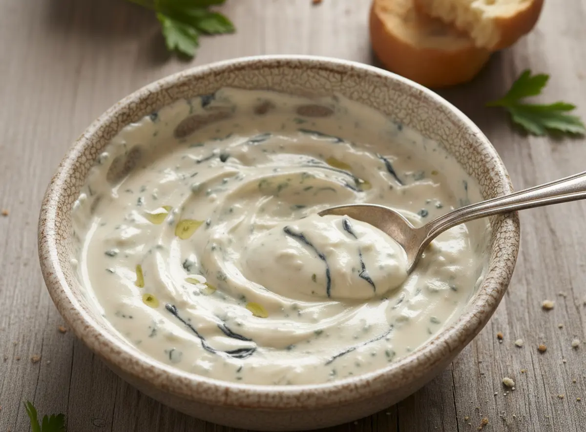 Sauce au bleu : recette facile au bleu d'Auvergne pour viandes et pâtes