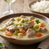 Blanquette de veau aux poireaux et carottes