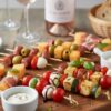 Brochettes apéro à faire la veille marmiton
