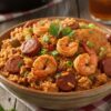 Recette traditionnelle du jambalaya