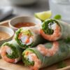 Rouleaux de printemps aux crevettes recette facile et sauce maison