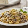 Recette tagliatelle gorgonzola champignons